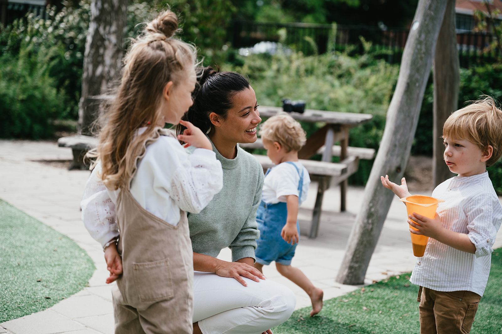 Werken Bij Compananny Kinderopvang Spelen Locatie Buiten
