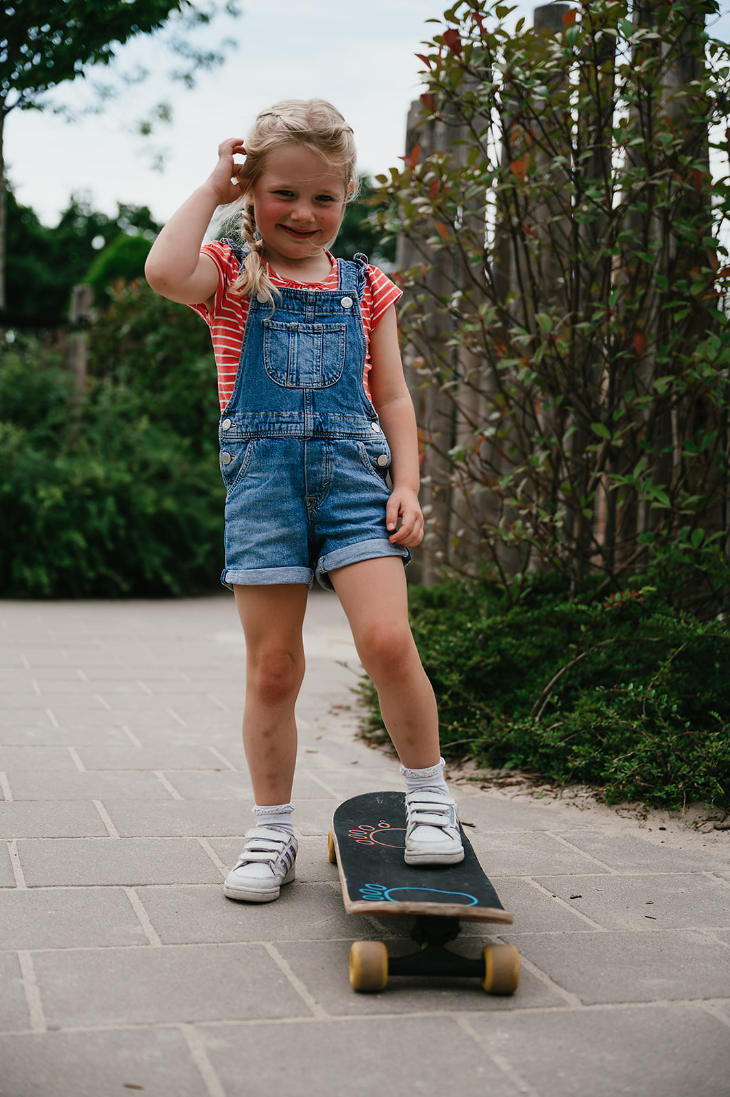 Werken Bij Compananny Kinderdagopvang Meisje Skateboard